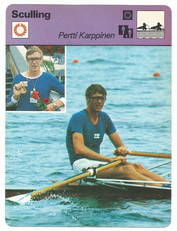 CC SUI 1979 EDITO SERVICE Sculling Pertti Karppinen