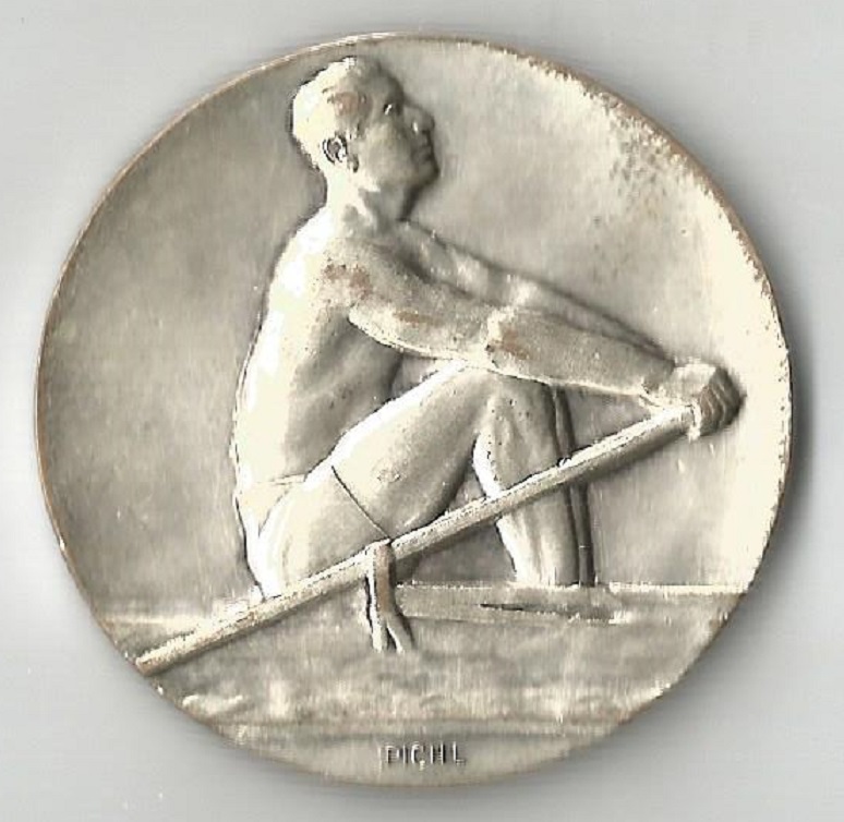 Medal GER 1936 Maehrisch Schlesische Ruderverbands Regatta reverse