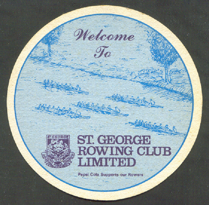 Beer mat AUS St. George RC Sydney