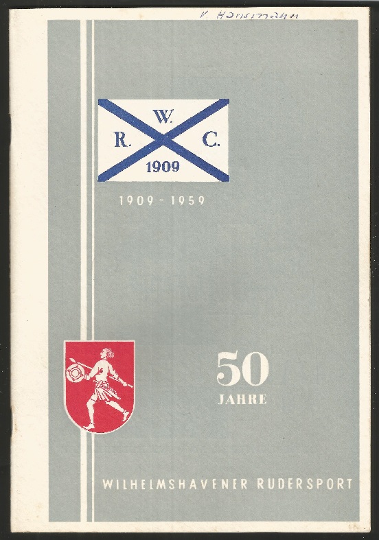Book GER 1959 Wilhelmshavener RC 50th anniversary