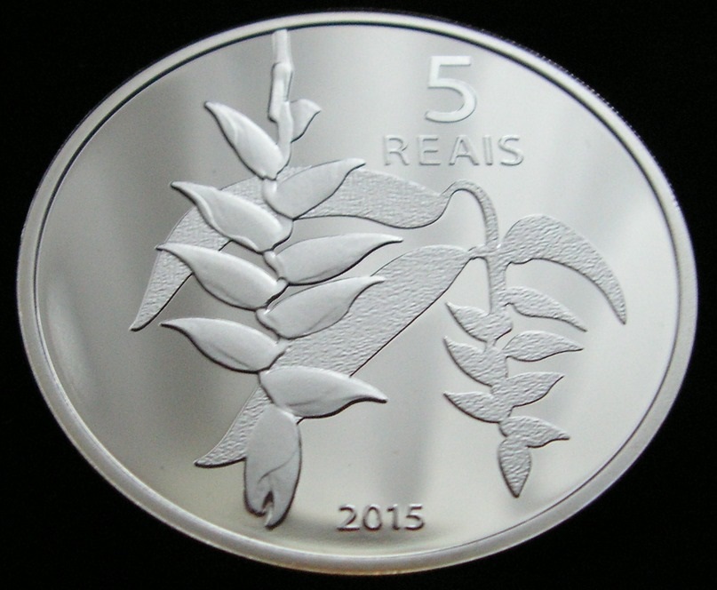 Coin BRA 2015 OG Rio de Janeiro 2016 27 g silver 925 mintage 25.000 front