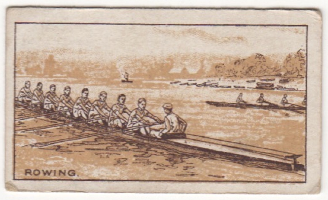 CC AUS 1916 MACROBERTSONS Sports No. 10 Rowing