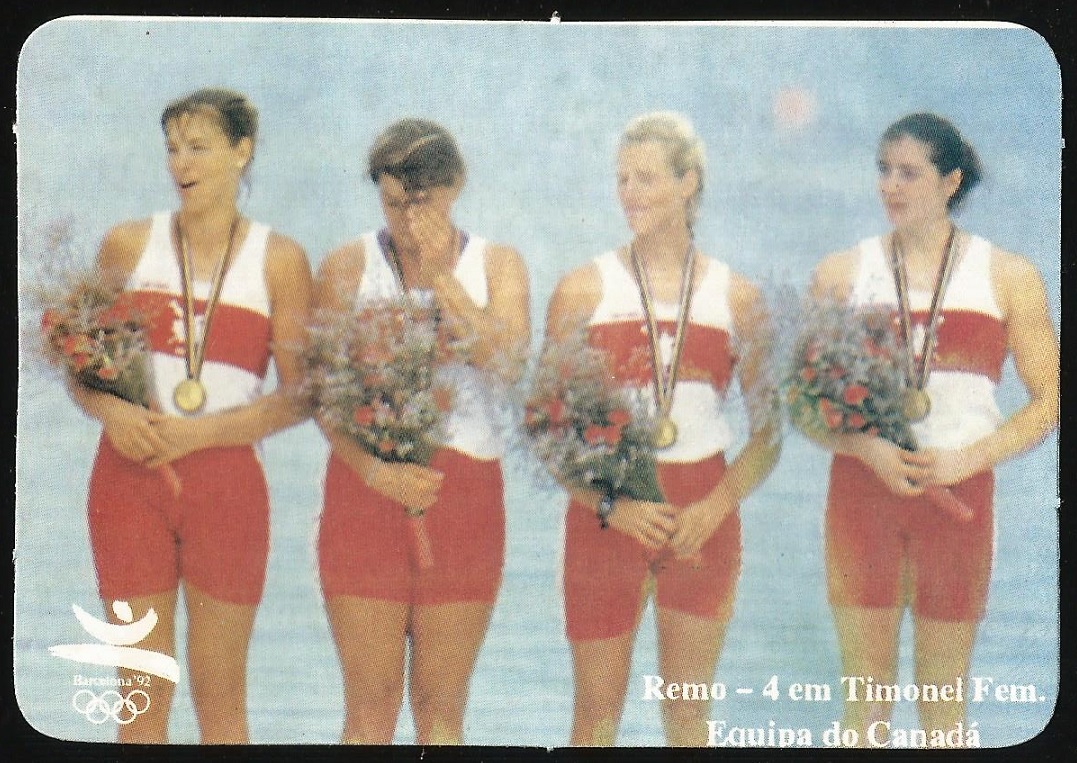 CC ESP 1992 XXV Jogos Olimpicos No. 52 84 OG Barcelona W4 gold medal winner crew CAN 