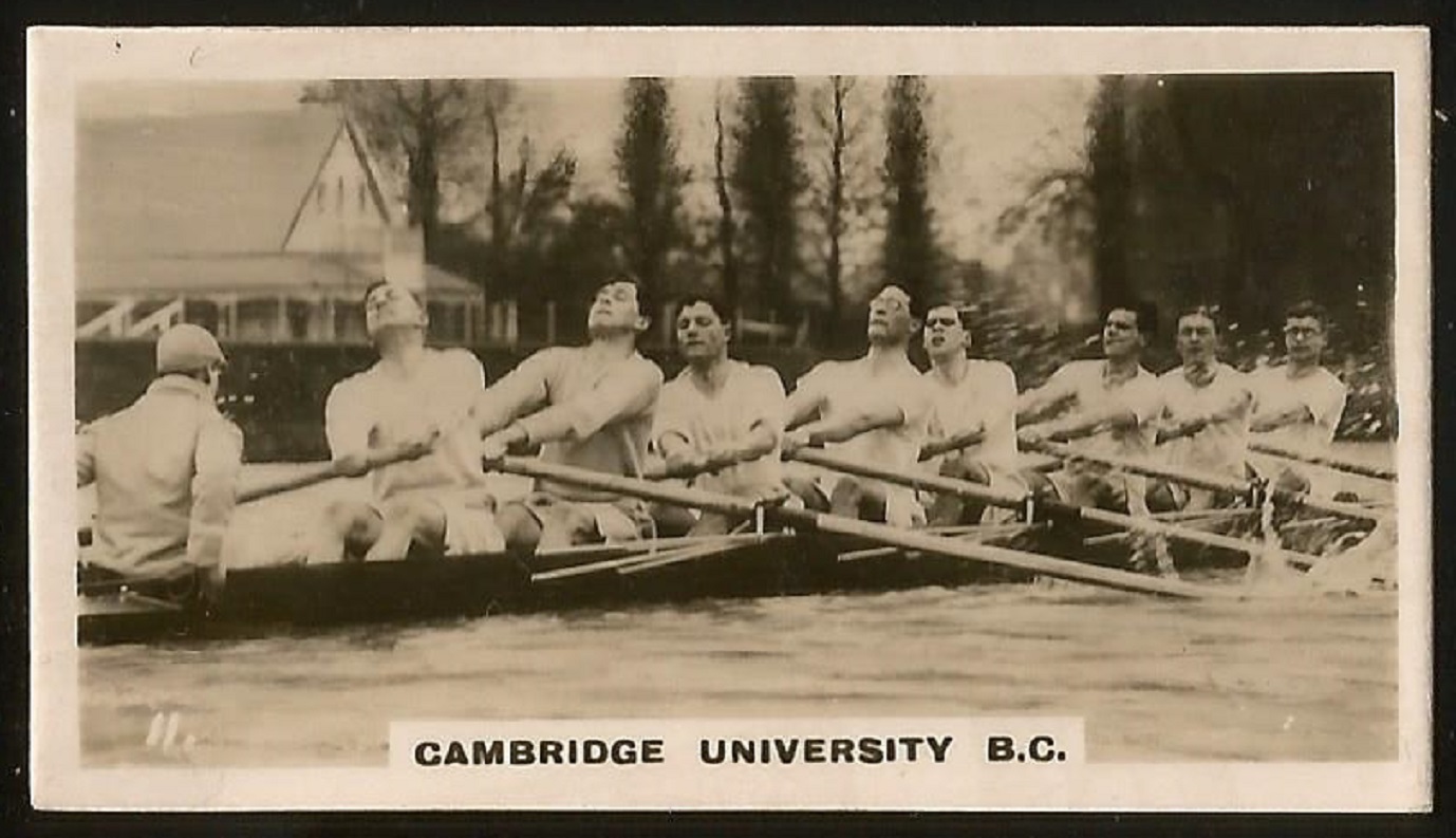 CC GBR 1926 Lambert Butler Whos Who in Sport No. 11 Cambridge University B.C