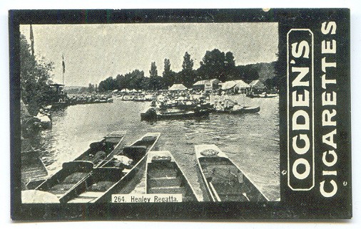 cc gbr 1902 ogden s cigarettes f series no. 264  hnley regatta scene between races 