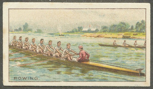cc gbr 1917 b.a.t. sports of the world  rowing 