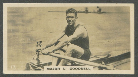 cc gbr 1926 lambert butler who s who in sport no. 17 major l. goodsell aus professional world pro sculling champion 1925 1927 