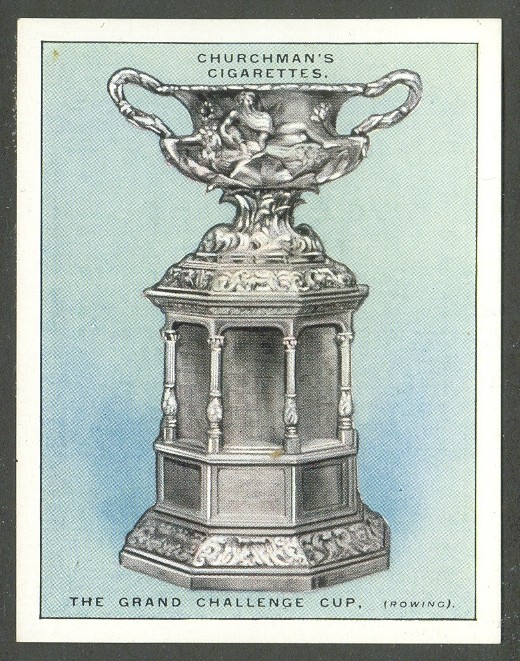 cc gbr 1927 churchman s cigarettes  sporting trophies  no. 9 the grand challenge cup