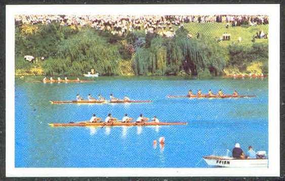 cc gbr 1972 trucards sport series no. 23 rowing five 4 lining up for the start 