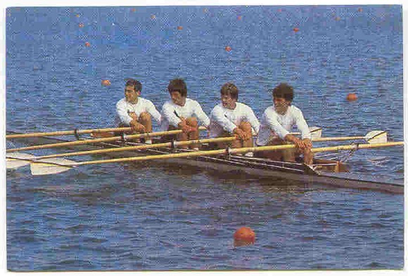 cc gdr 1984 olympioniken der ddr m4x gold medal winners og moscow 1980 