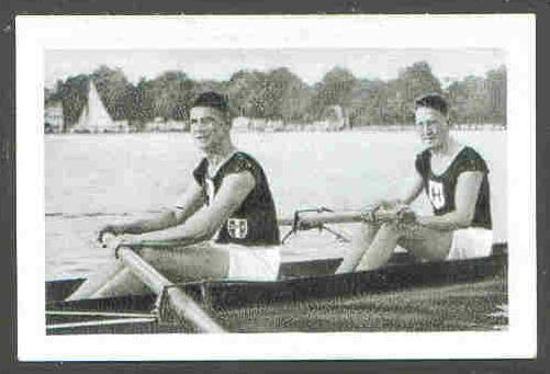 CC GER 1932 Bulgaria Sport Photo No. 182 Mueller Moeschter GER gold medal winners 2 OG Amsterdam 1928