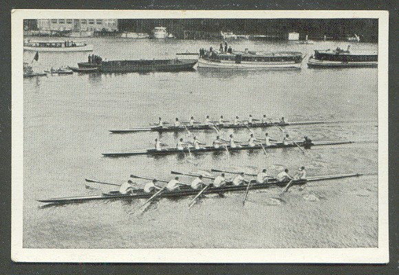 cc ger 1930 trumph durch alle welt album c serie 16 no. 5 photo of three 8 racing at berlin gruenau 