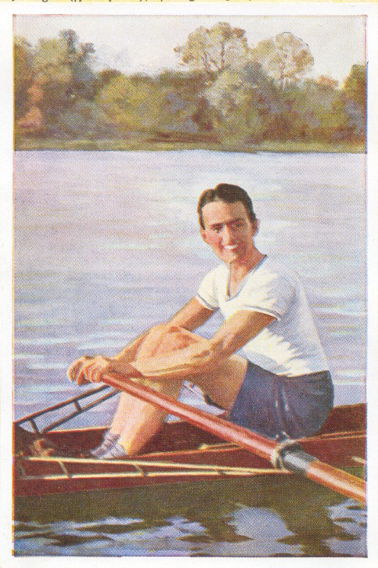 cc ger 1932 sanella handbuch des sports walter flinsch silver medal winner 4 at og los angeles