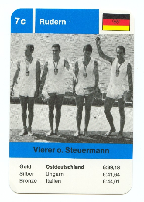 cc ger 1968 og mexico bs quartet 4 gdr gold b w with results