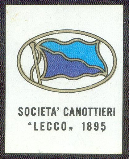 cc ita panini campioni dello sport 1970 71 societa canottieri lecco 1895