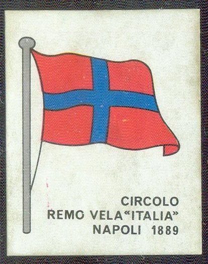 cc ita panini campioni dello sport 1970 71 no. 70 b circolo remo vela italia napoli 1889