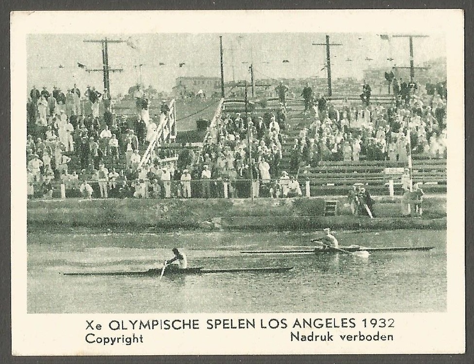 CC NED 1932 OG Los Angeles M1X final between Henry Pearce AUS and William Miller USA