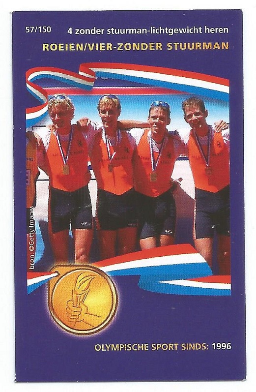 CC NED Go for Gold playing card No. 57 LM4 
