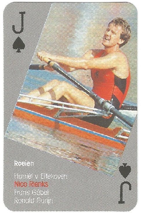 cc ned 1992 nederlands olympisch comite roeien nico rienks