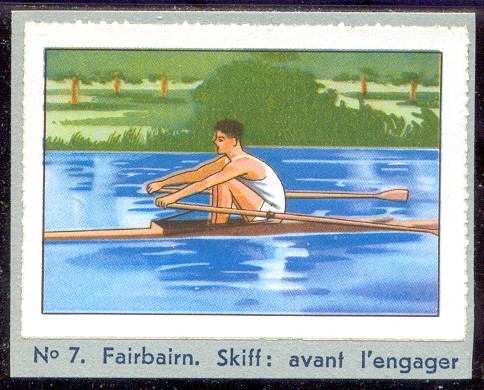 cc sui 1938 nestle fairbairn no. 7 skiff position before the catch 