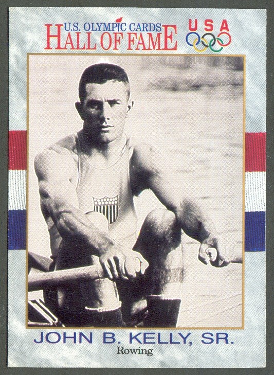 cc usa 1991 u.s. olympic cards hall of fame no. 47 john brenden kelly sr. front