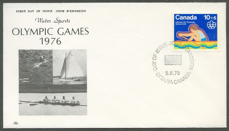fdc can 1975 febr. 5th og montreal with 4 photo illustrartion