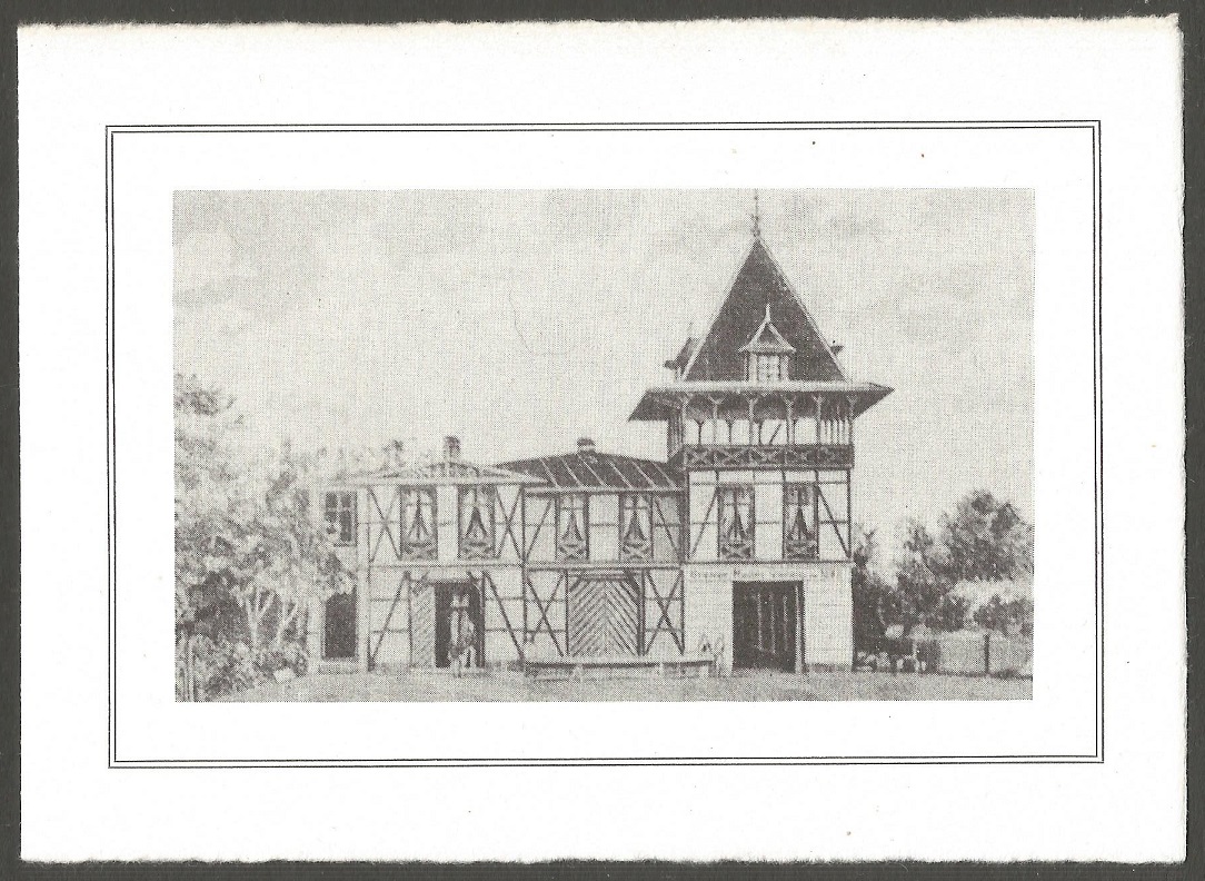 Illustrated card GER 1900 Bremer Ruderverein von 1882 reprint