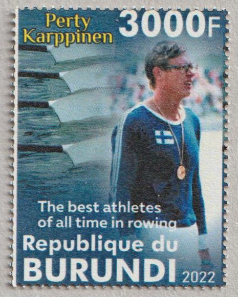 Stamp BDI 2022 unauthorized issue Pertti Karppinen FIN I