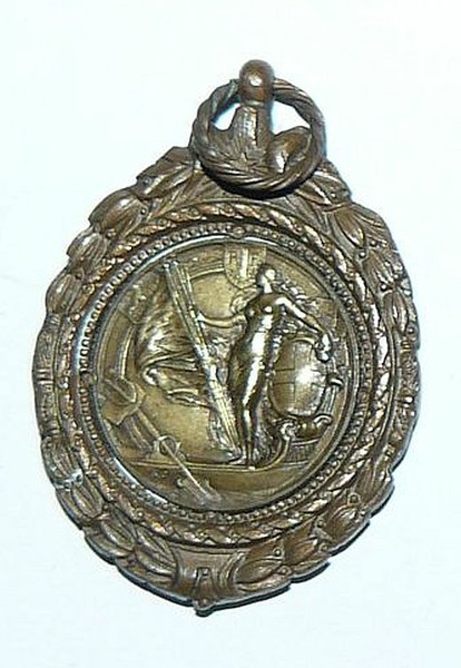 medal fisa 1931 erc paris coll. mm reverse