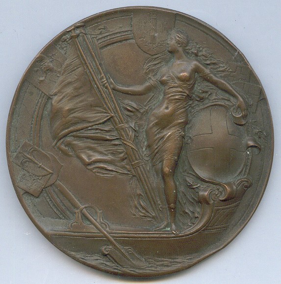 medal fisa 1934 erc lucerne front 