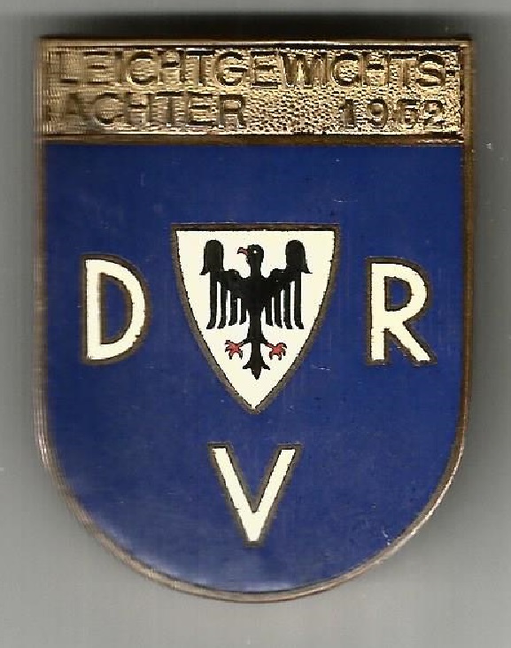 Badge GER 1952 awarded for LM8 national championship 