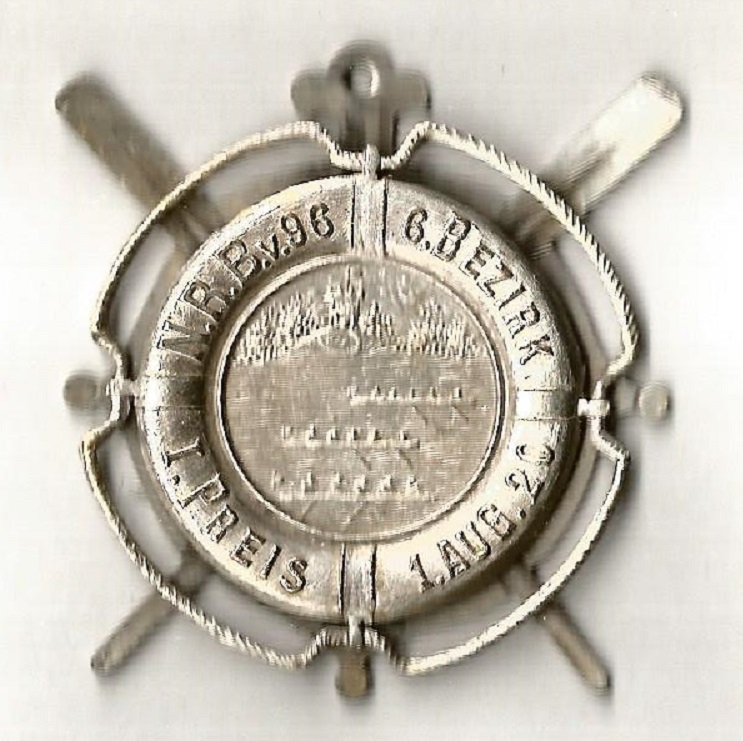 Medal GER 1920 Norddeutscher Ruderer Bund von 1896 Hamburg