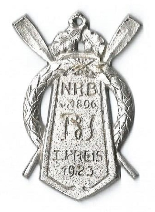 Medal GER 1923 Regatta Norddeutscher Ruderer Bund Hamburg