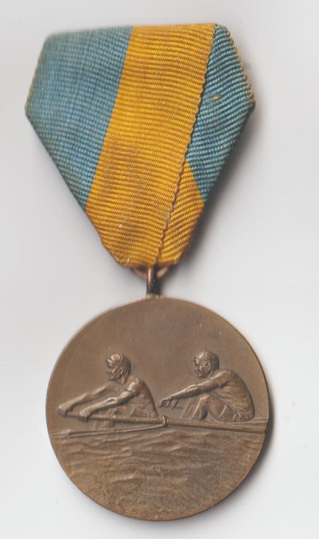Medal GER 1925 Hoechst Regatta front
