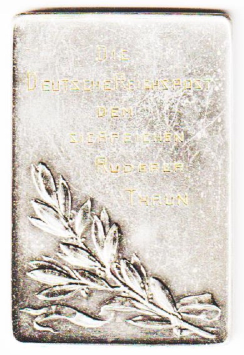 Medal GER 1926 Gross Berliner Staffel Deutsche Reichspost reverse
