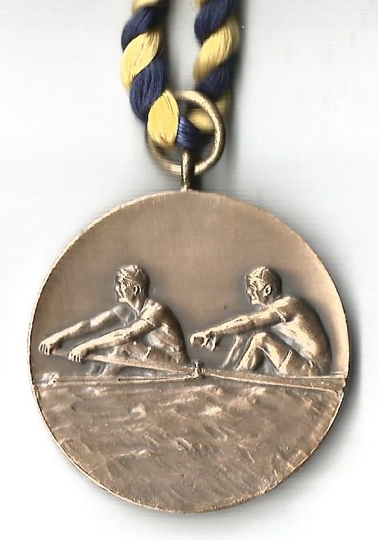 Medal GER 1958 Bad Ems regatta centenary 1858 1958 reverse