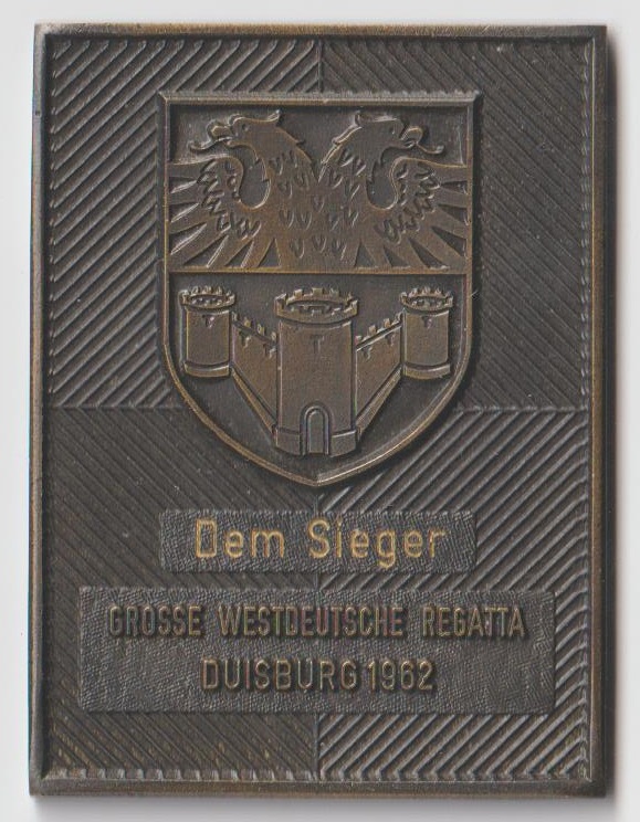 Medal GER 1962 Duisburg Regatta