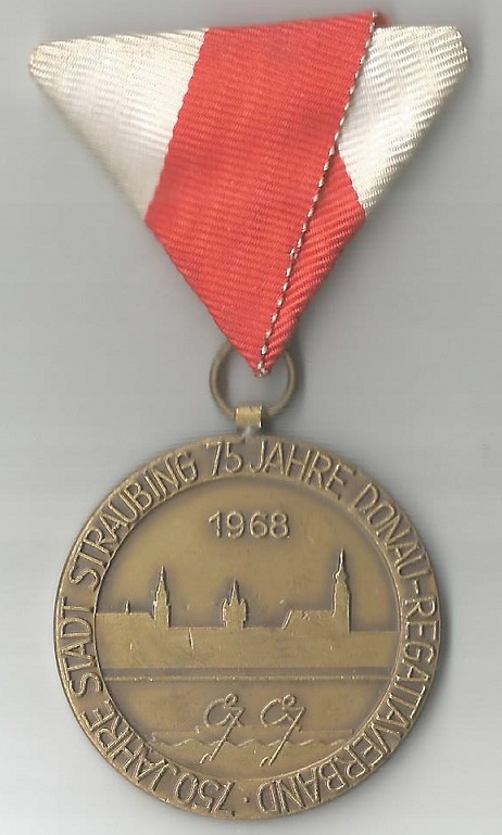 Medal GER 1968 Straubing Regatta