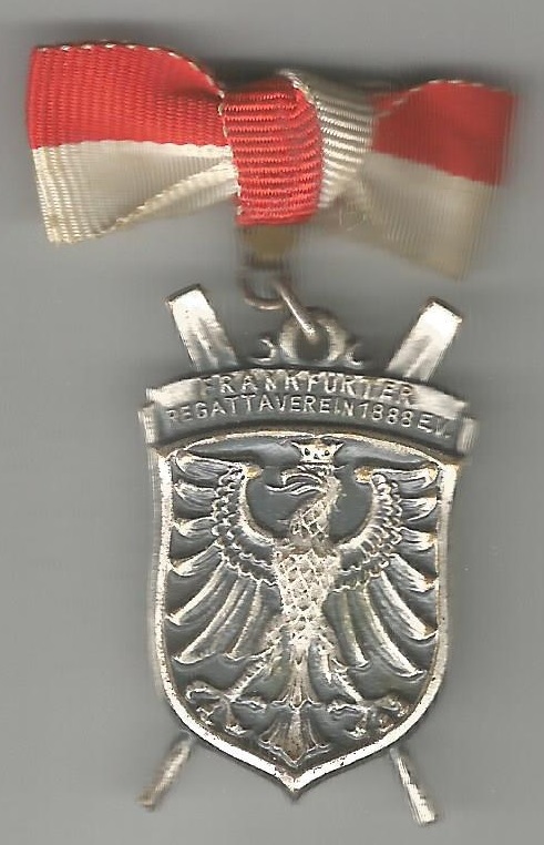 Medal GER 1971 Frankfurt regatta organized by Frankfurter Regattaverein 1888