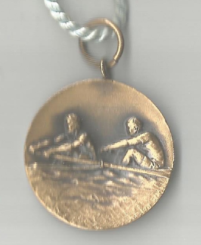 Medal GER 1971 Hoya regatta reverse