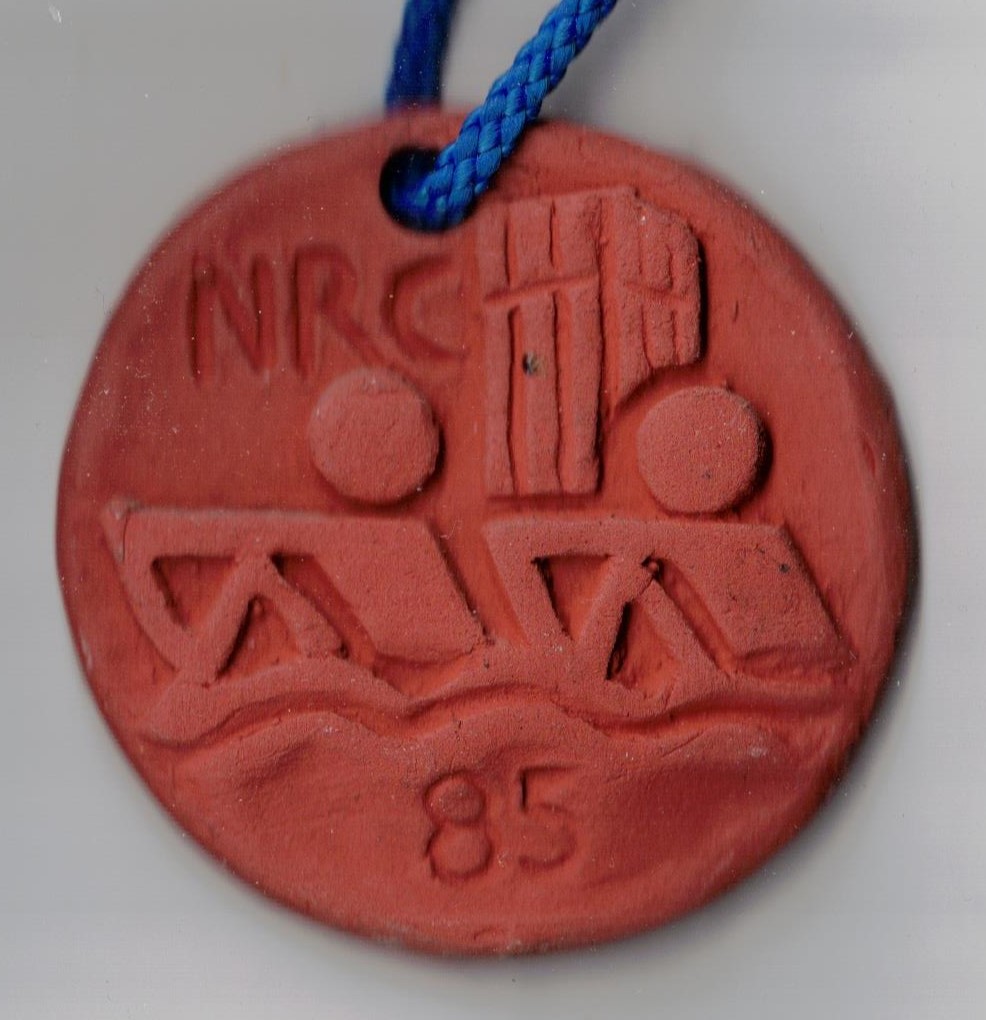 Medal GER 1985 Strohhauser Plate Regatta organized by Nordenhamer RC