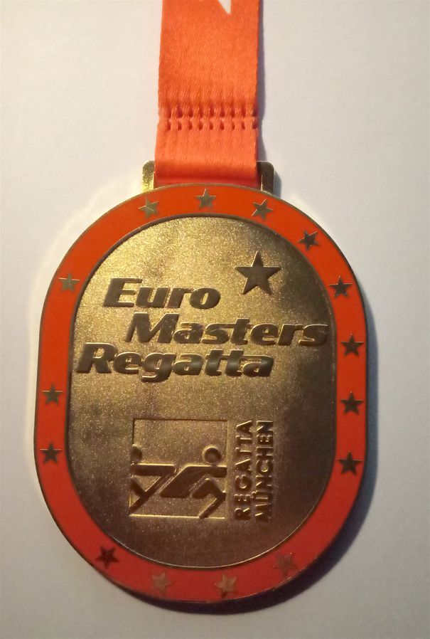 Medal GER Muenchen Euro Masters Regatta 2023 front