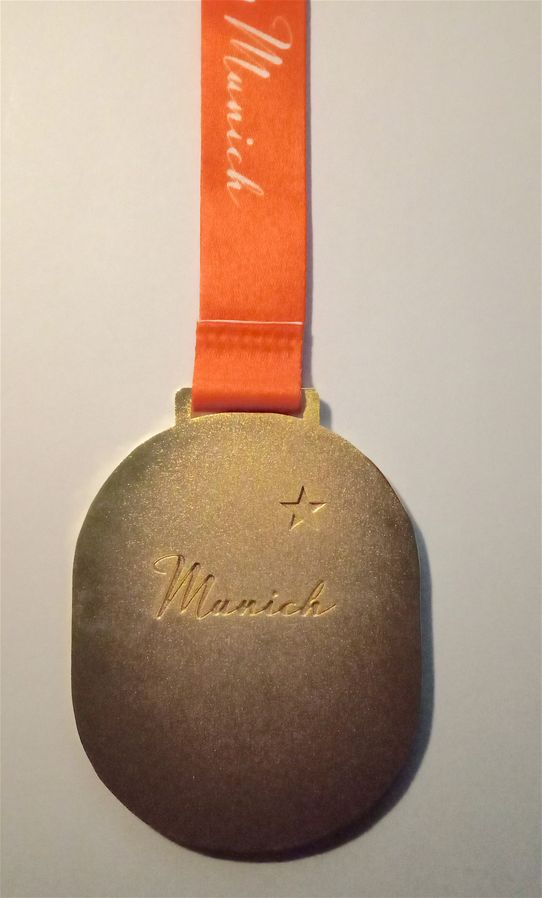 Medal GER Muenchen Euro Masters Regatta 2023 reverse