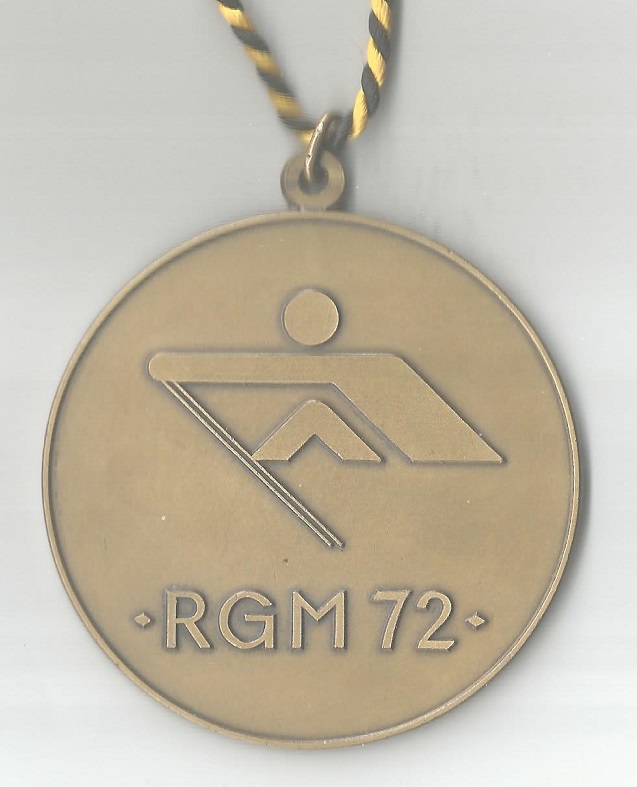 Medal GER Rudergesellschaft Muenchen 1972