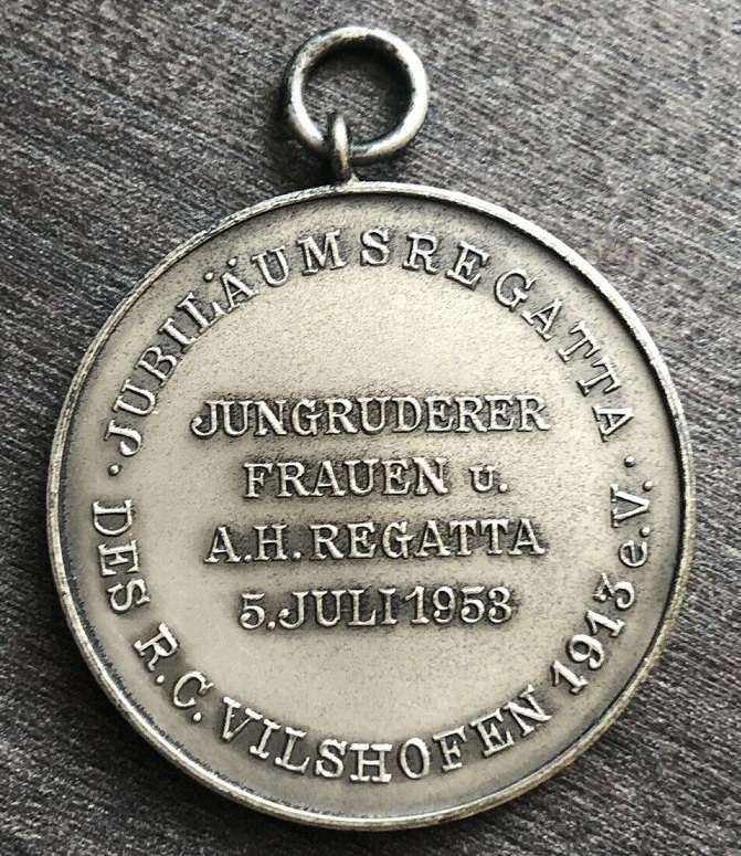 Medal GER Vilshofen Jubilee regatta