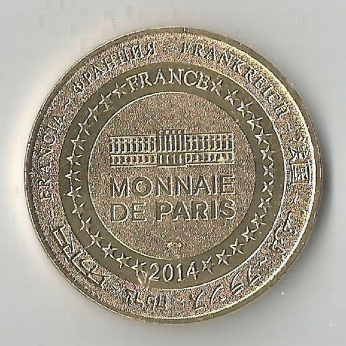 Medal FRA 2014 Rowing Club de Marseille reverse