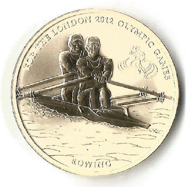 Medal GBR 2012 OG London bronze 40mm diameter 27 g