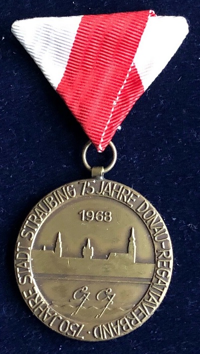 Medal GER 1968 Donau Regattaverband 75th anniversary