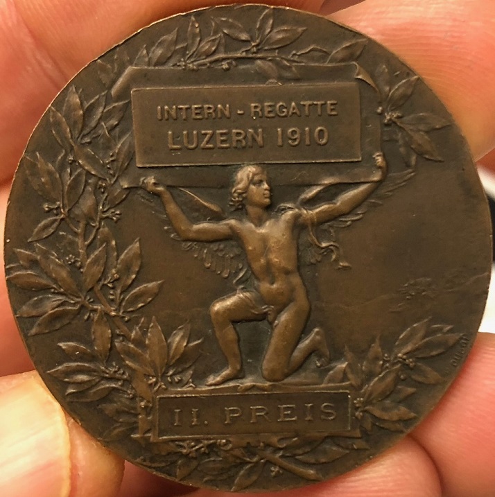 Medal SUI 1910 Lucerne International Regatta
