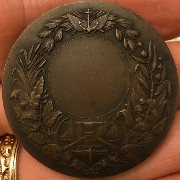 Medal SUI 1910 Lucerne International Regatta reverse